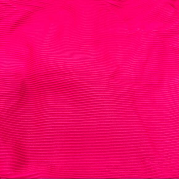 J. Crew Ribbed-trim Hipster Full-coverage Bikini Bottom Pink Womens Medium BH485 - Picture 3 of 7